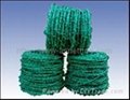 Discount 12x12-14 16 hot dip PVC coated twisted safety barbed wire fence factory 2