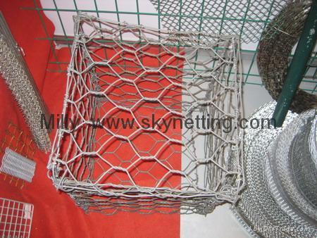 cheap ASTM EN 245g galvanzied gabion basket professional factory