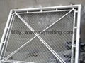 galvanzied PVC chain mesh fence diamond netting for sports and factory  4