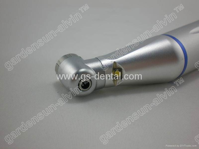 New Dental Low Speed Inner Water Fiber Optic Self power  contra angle handpiece 2