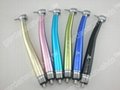 TOSI New Lady Dental High Speed Push Button Rainbow Handpiece 4-Hole CE 5