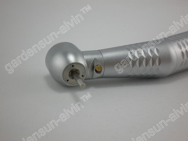 New TOSI LED Light Dental High Speed Fiber Optic Self Power Handpiece 4-Hole 3