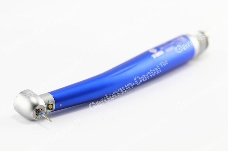 New TOSI LED Dental High Speed Fiber Optic Handpiece 6-Hole Bule CE TX-124L 