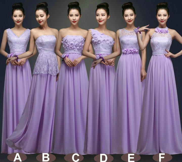 紫色伴娘服秋冬伴娘礼服2015新款长款姐妹团姐妹裙冬装结婚演