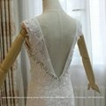 New Sexy Mermaid Lace Wedding Dress With Train G208 7