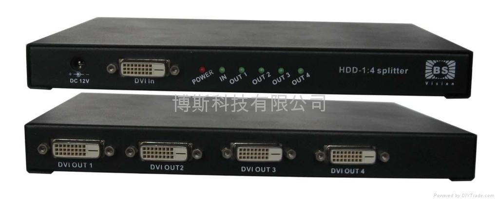 DVI分配器/DVI視頻分配器/DVI信號分配器 2