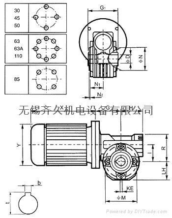 恆星FCPDK50鋁合金減速機 2