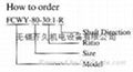 英制蜗轮减速机FCWY