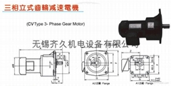 CH立式齒輪減速馬達