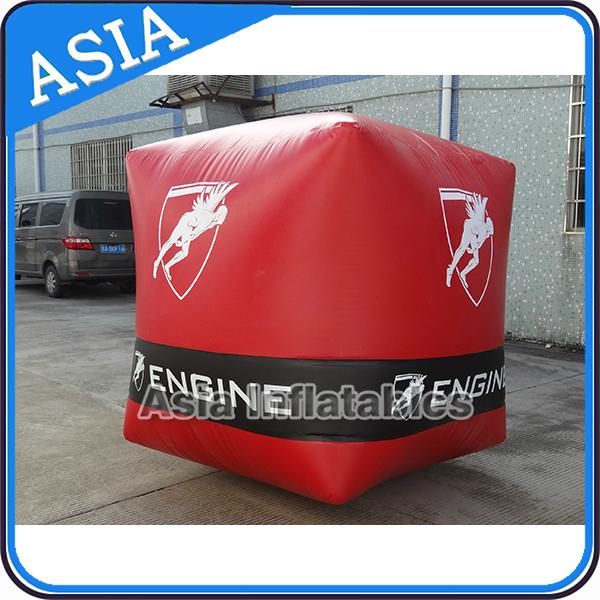 Cube Inflatable Swim Buoy for Water Triathlons Advertising 4