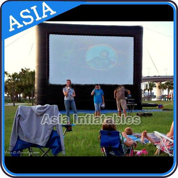 Outdoor Inflatable Movie Screen,Inflatable Screen for Sports Broadcast 4