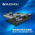 Double head leather cutting machine without burning edges 1