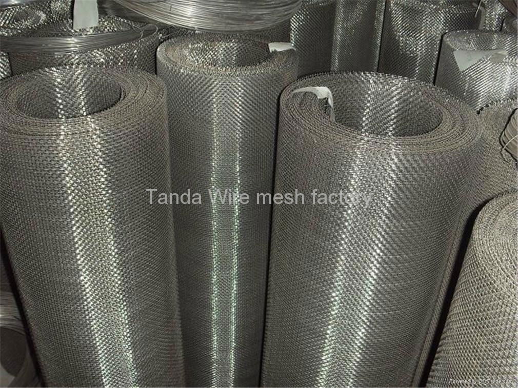 SS crimped wire mesh (woven wire mesh) 2