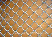 PVC coated chain link fence (diamond wire mesh) 2