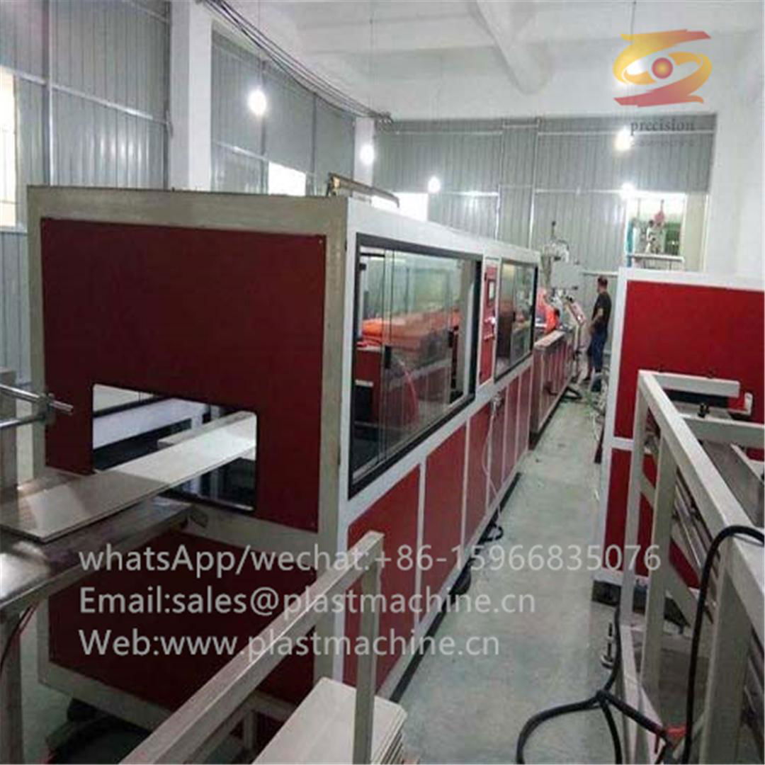 WPC PVC wall panel production line 4