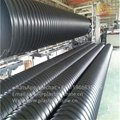 PE hollow wall spiral winding pipe production line 2