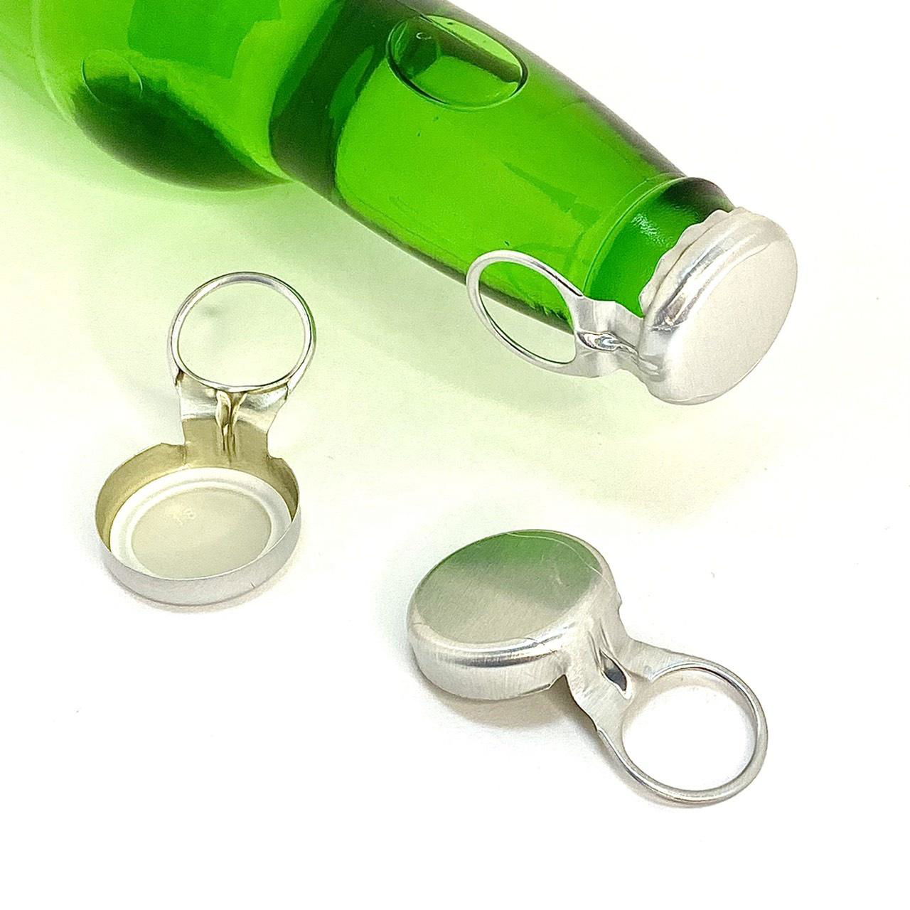 aluminium ring pull caps for drinking bottle  3