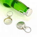 aluminium ring pull caps for drinking bottle 