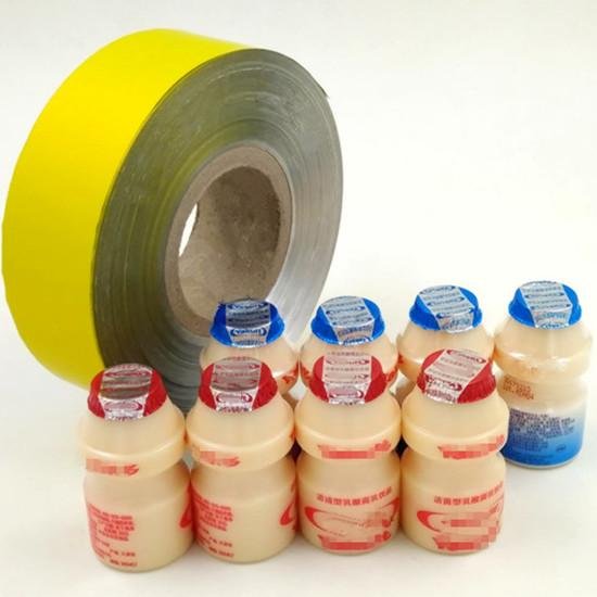 aluminium foil composite pe for  yogurt lid  3