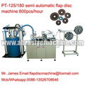 Semi automatic flap disc machine 1