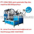 Full automatic flap disc machine