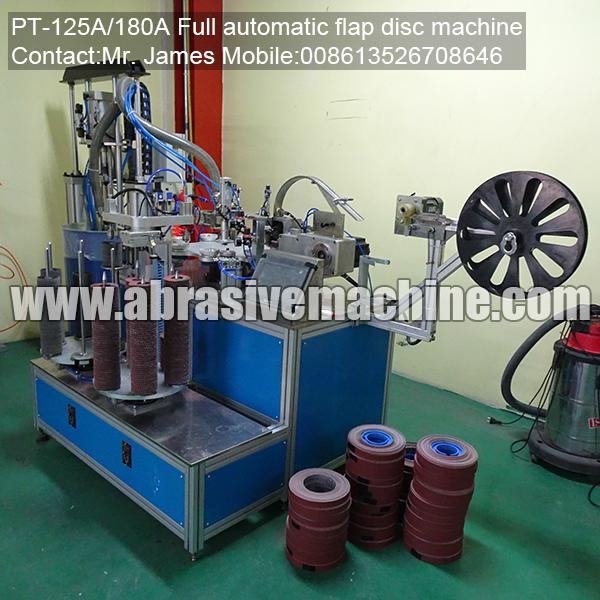 Full automatic flap disc machine PT125A/PT180A PROWAY (China
