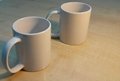Heat transfer ceramic mugs