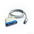 Compatible with Draeger/Siemens Multi ECG cable 1