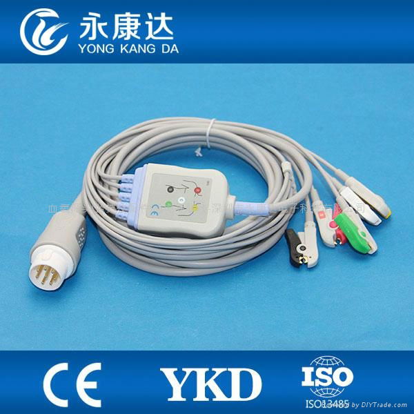 Philips 8 pin Trunk Cable for ECG 5