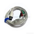 Compatible GE/mindray/goldway 6pin ecg cable leadwire