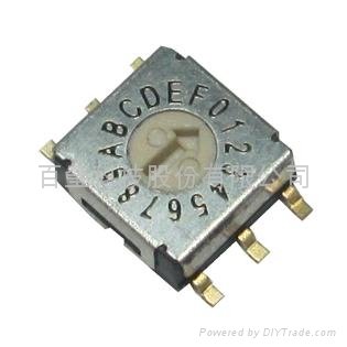 7mm, Miniature Rotary Coded Switch 2