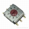 7mm, Miniature Rotary Coded Switch 3