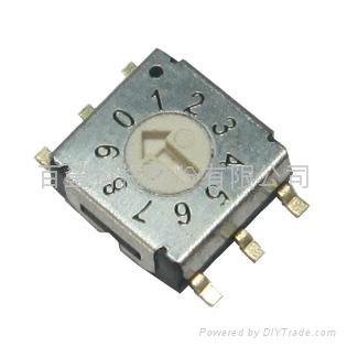7mm, Miniature Rotary Coded Switch 4