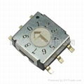 7mm, Miniature Rotary Coded Switch 4