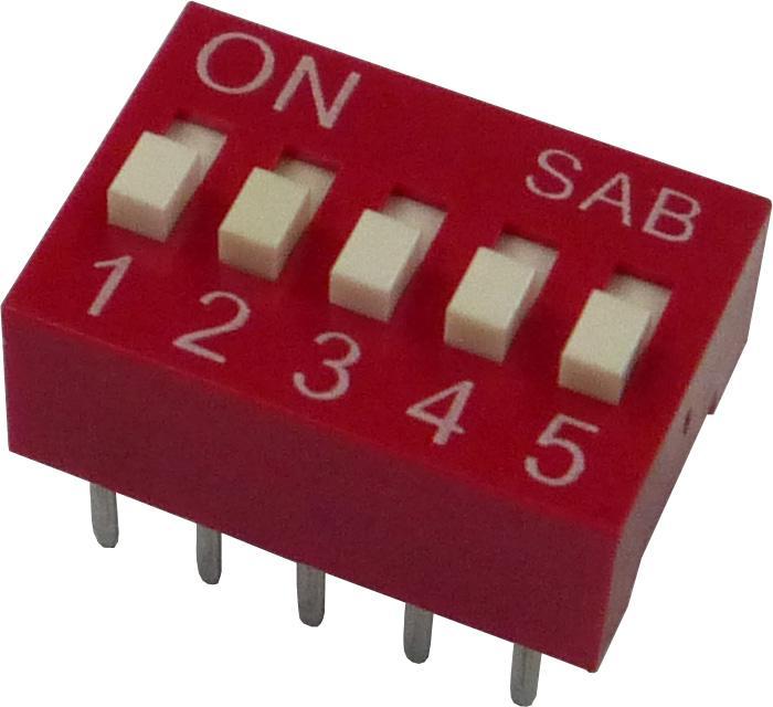 Slide Dip switch 4