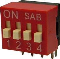 Right Angle Dip Switch 2