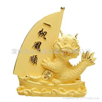 gold gifts(dragon) , silver gifts, promotion gifts