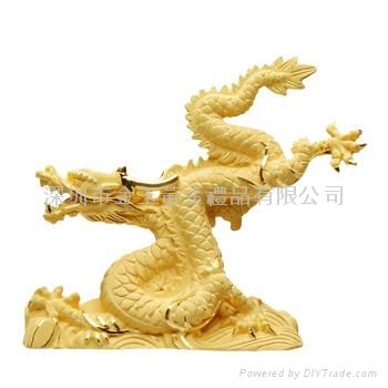 gold gifts(dragon) , silver gifts, promotion gifts 3