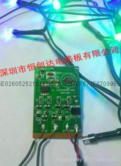 LED灯圣诞灯控制板PCB线路板