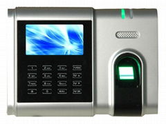 Fingerprint time attendance with color and touch screen