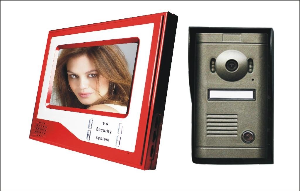 Color Video Door Phone for Villa with image store function  2