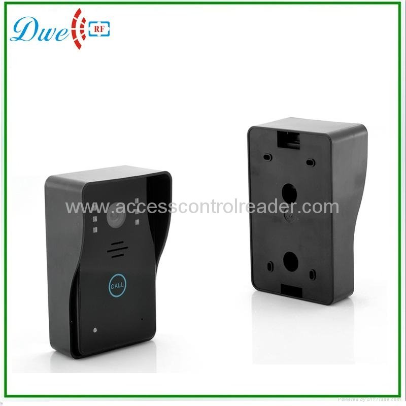 7 inch wireless video door phone for villa intercom system  5