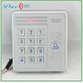 backlight anti-rain 12V access control keypad Reader with door bell function 2