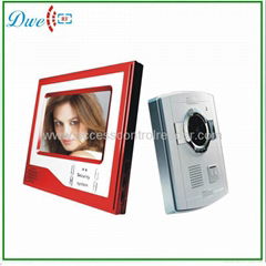 7 inch plastic camera night vision video door phone  V7D-S