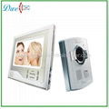 7 inch plastic camera night vision video door phone  V7D-S