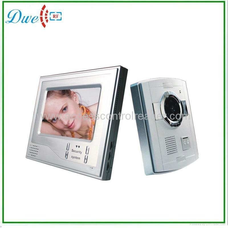 7 inch plastic camera night vision video door phone  V7D-S 4