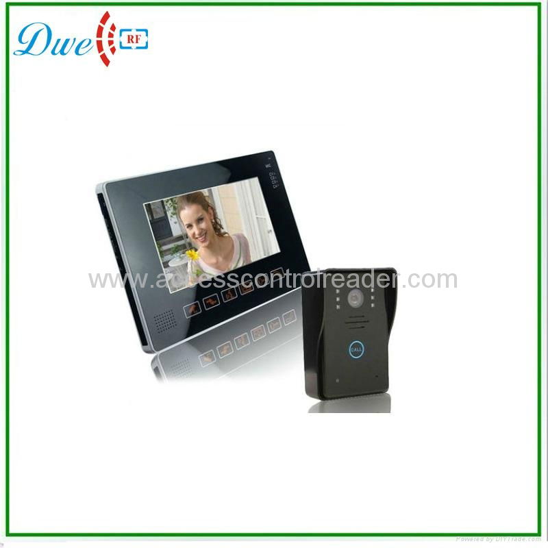 9 Inch Security Ultra-slim Full-touch Screen Color TFT LCD Video Door Phone supp