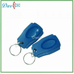 125khz frequency  abs passive rfid tag keychain