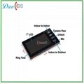 7 inch wired video door phone with id card function intercom system  3