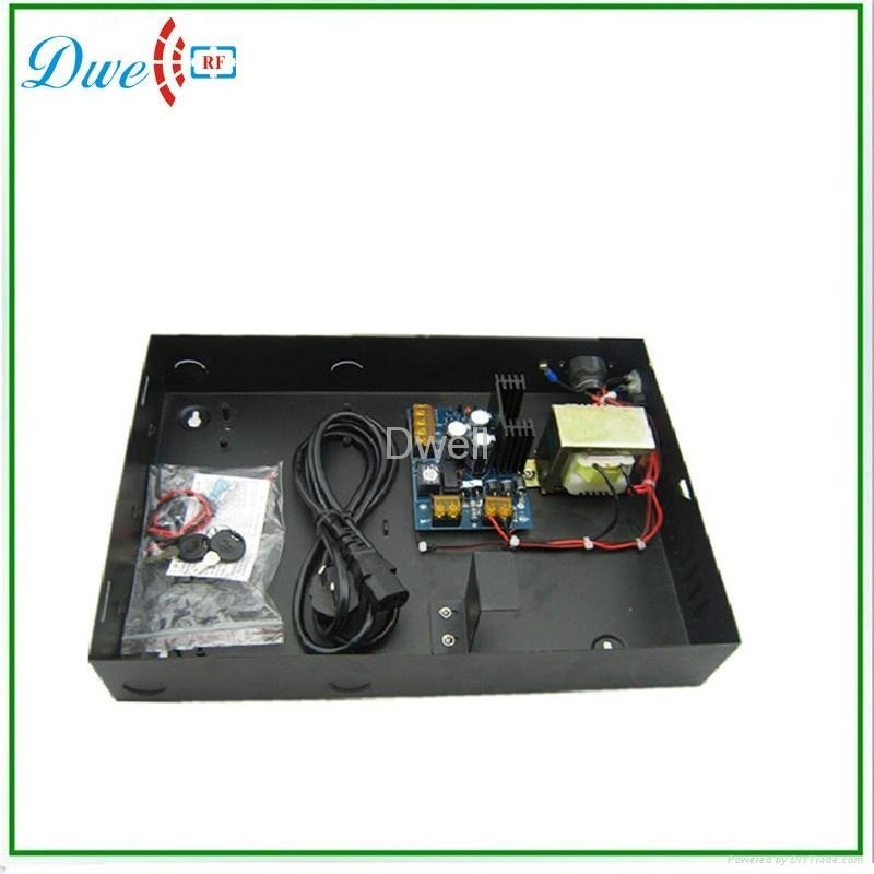 220V 12V 5A metal power supply box with UPS positiion for access controller 5